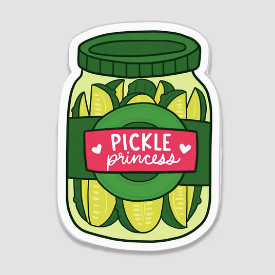 Brittany Paige Pickle Princess Sticker