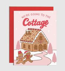 Brittany Paige We're Going To the Cottage Gingerbread Holiday Card