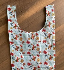 the letters mdn Packable Chesapeake Bay Tote Bag