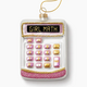 Chez Gagne Girl Math Calculator Ornament