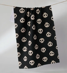 Geometry Dead Cute Tea Towel