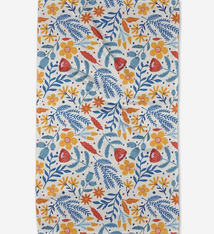 Geometry Folk Flora Tea Towel
