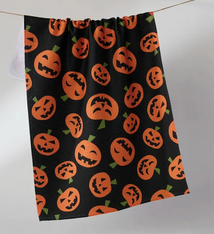 Geometry Gourd Gang Tea Towel