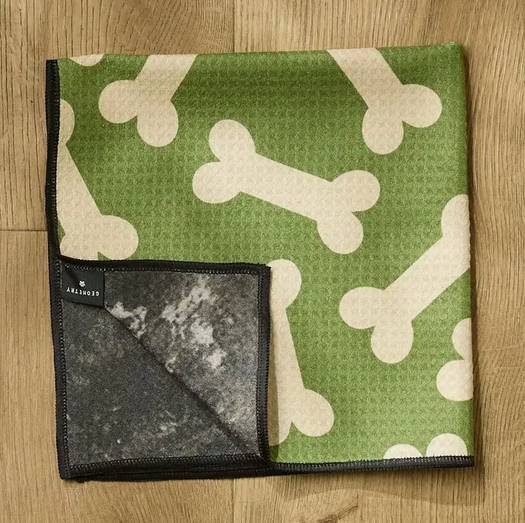 Geometry Park Run Paw Towel