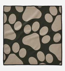 Geometry Paw Prints Paw Towel