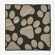 Geometry Paw Prints Paw Towel