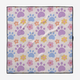 Geometry Paws and Daisies Dog Towel
