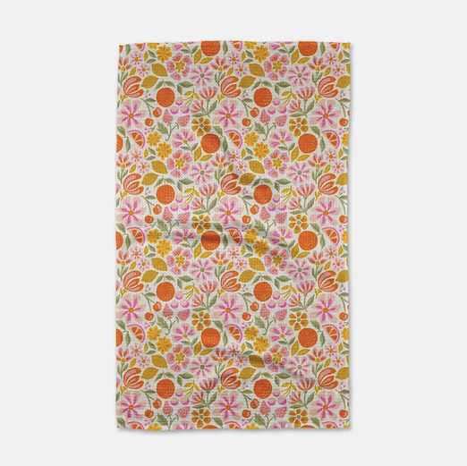 Geometry Raz Tea Towel