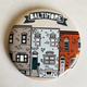Made by Nilina Baltimore Rowhouse Magnet