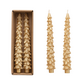 Creative Co-op 10" Tree Shaped Taper Candles