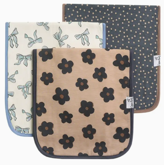Copper Pearl Burp Cloth Set Gemma