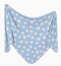 Copper Pearl Knit Swaddle Blanket Della