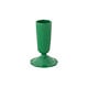 Creative Co-op Enameled Taper Holder - Green