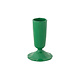 Creative Co-op Enameled Taper Holder - Green