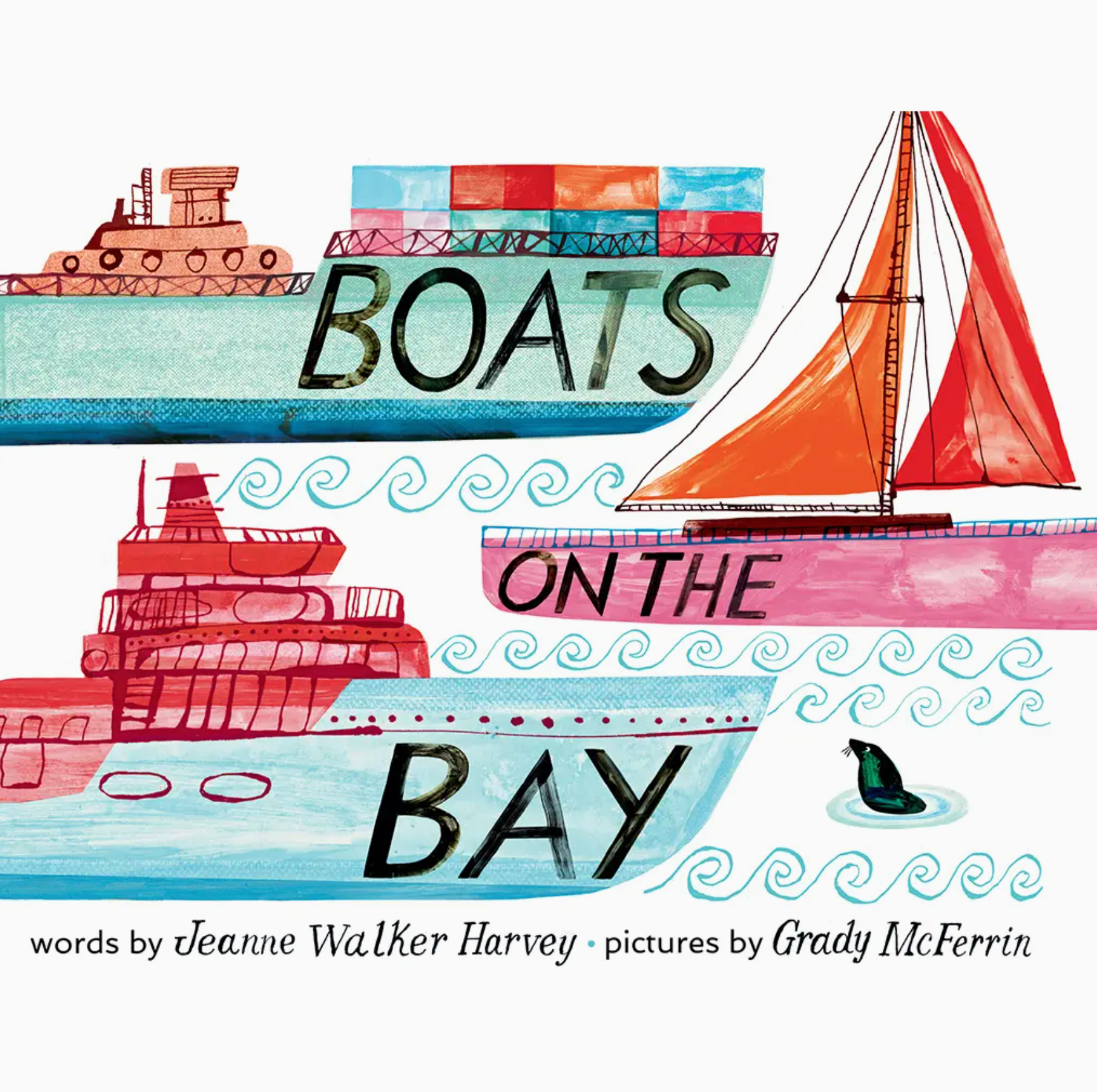 Abrams Boats On the Bay Board Book