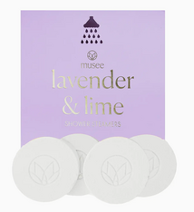 Musee Lavender & Lime Shower Steamers