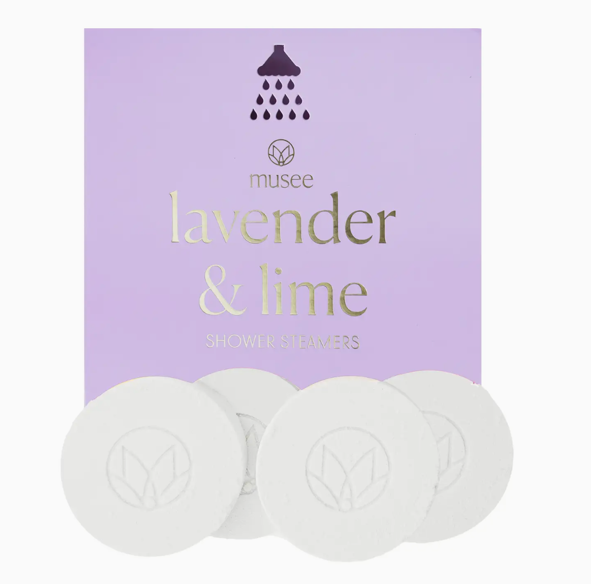Musee Lavender & Lime Shower Steamers