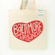 Exit343Design Heart Baltimore Tote Bag