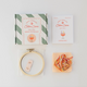 Cotton Clara Craft Kits Aperol Cocktail Beginner Counted Cross Stitch Kit