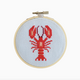 Cotton Clara Craft Kits Lobster Cross Stitch Kit