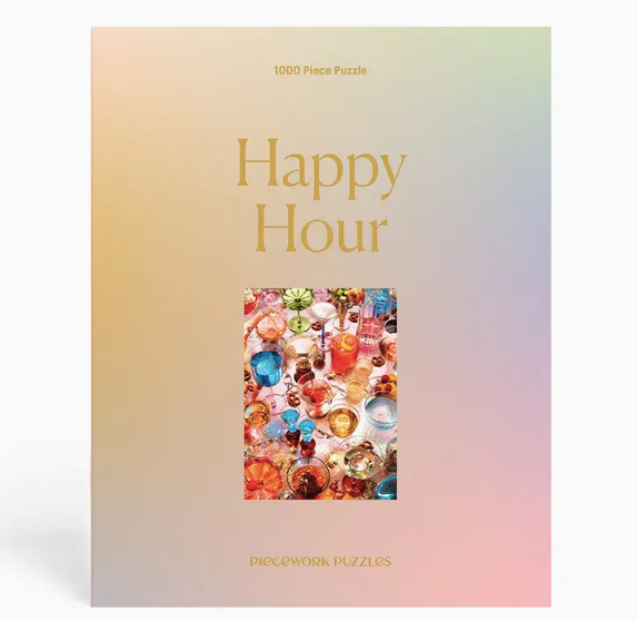 Piecework Happy Hour - 1000 Piece Puzzle