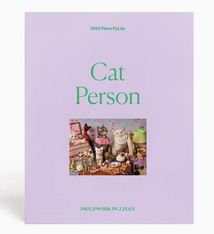 Piecework Cat Person 1000 Piece Puzzle