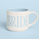 xo, Fetti Blue Bride Mug