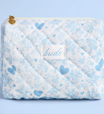xo, Fetti Bride Quilted Cosmetic Bag