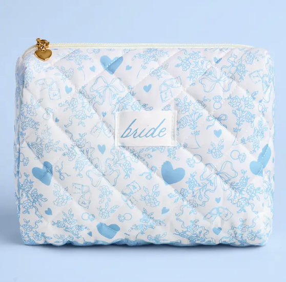 xo, Fetti Bride Quilted Cosmetic Bag