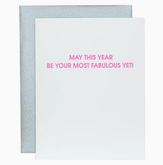 Chez Gagne Most Fabulous Year Yet Card