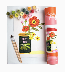 Pink Picasso Olive You 8 x 10 Paint Kit
