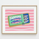 Pink Picasso Sealed with A Fish 8 x 10 Paint Kit