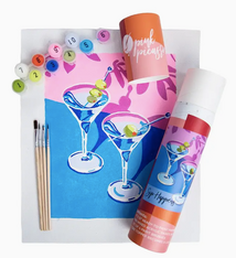 Pink Picasso Sip Happens 8 x 10 Paint Kit