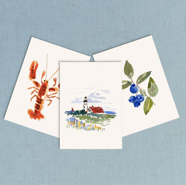 Antiquaria Mini Watercolor Painting Kit: Lighthouse