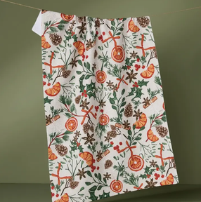 Geometry Canela Tea Towel