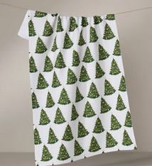Geometry Decked Out Tea Towel