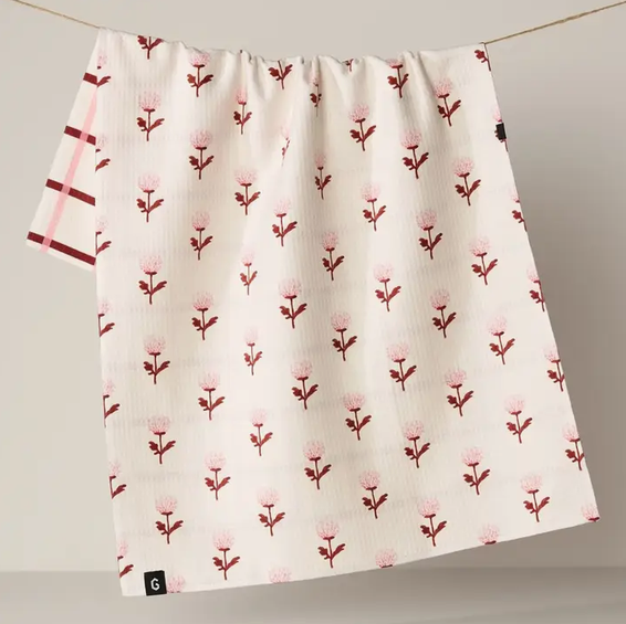 Geometry Fleur Luxe Kitchen Towel