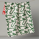 Geometry Holiday Bows Luxe Kitchen Towel