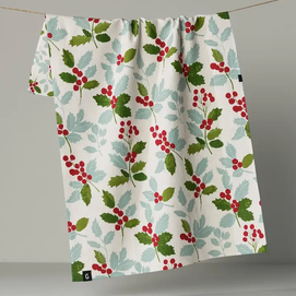 Geometry Holly Lane Luxe Kitchen Towel