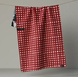 Geometry Pine Parade Luxe Kitchen Towel