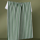 Geometry Ribbon Green Tea Towel