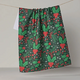 Geometry Sugarplum Florals Tea Towel
