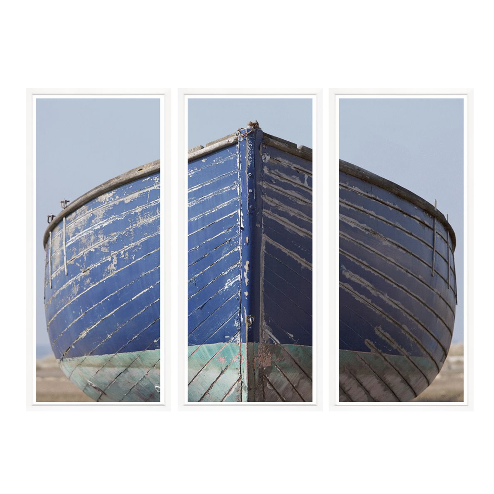 Outside The Box 67x49 Trowbridge Ben Wood Triptych Boat Bow VI