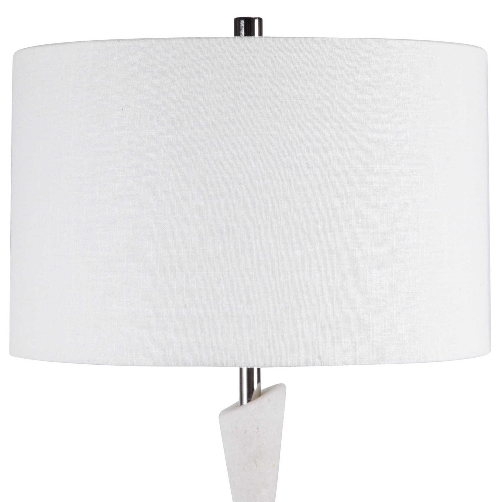 Outside The Box Uttermost Ibiza 36" Thassos Marble Table Lamp