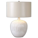 Outside The Box Uttermost Georgios 23" White Table Lamp