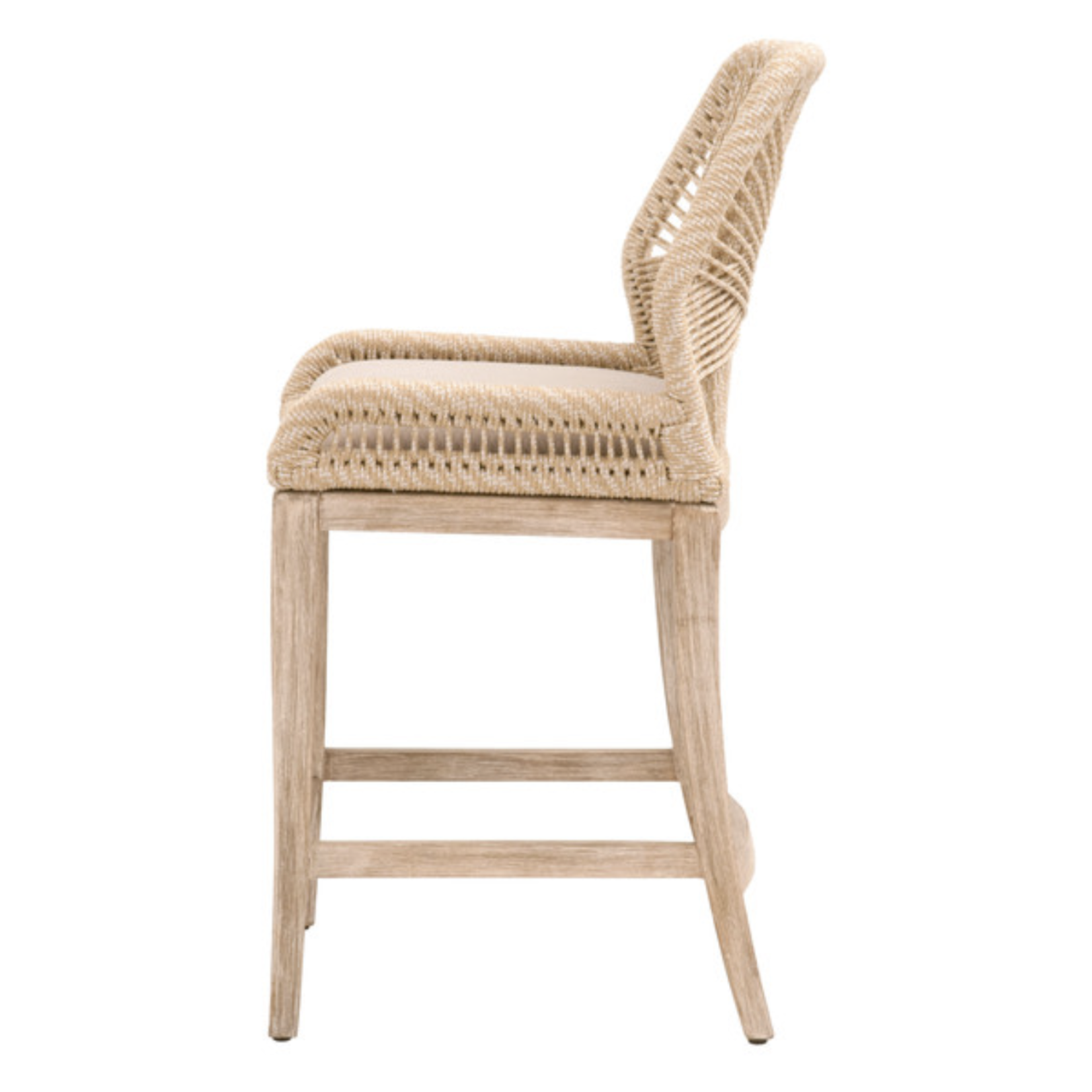 Outside The Box 26" Loom Counter Stool in Sand