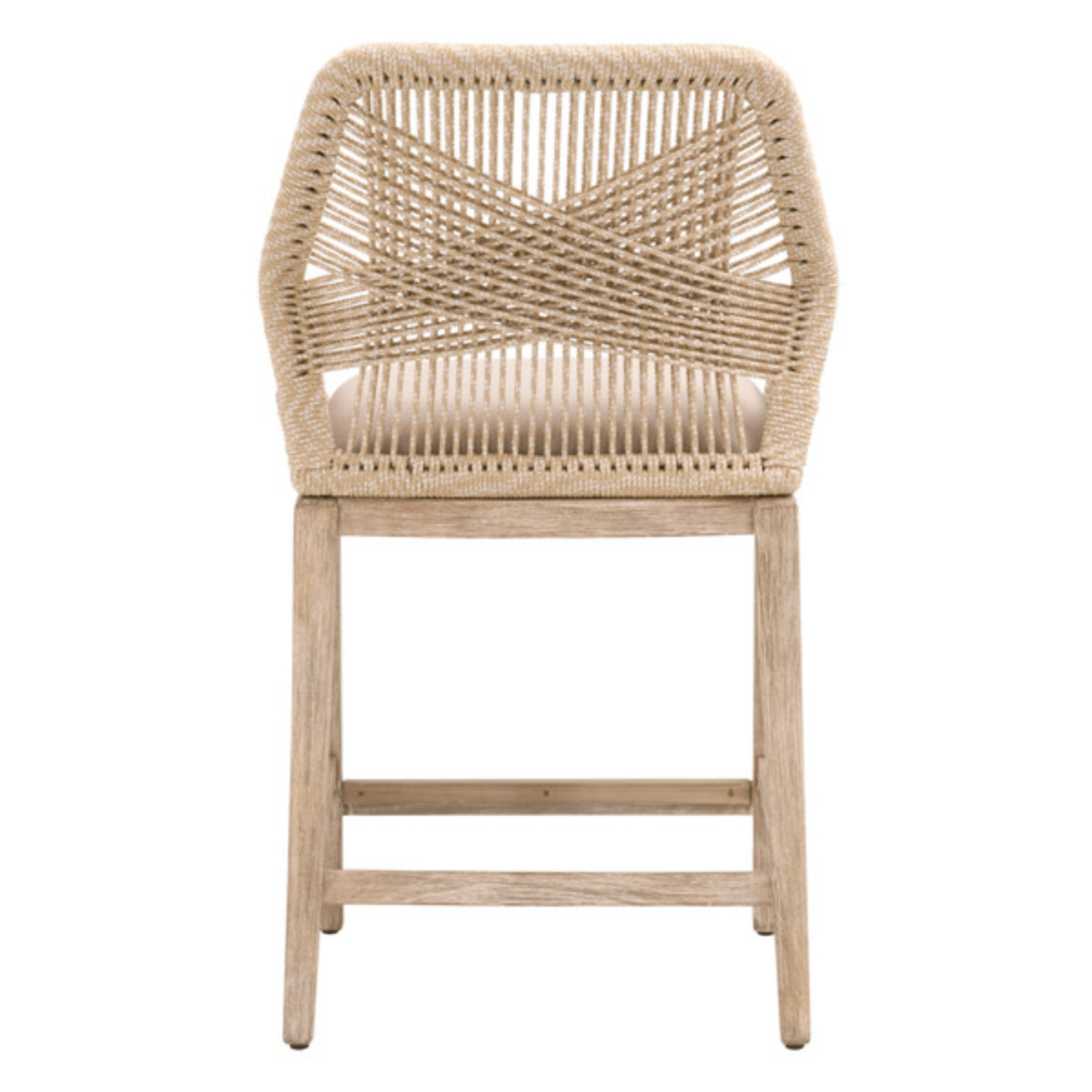 Outside The Box 26" Loom Counter Stool in Sand