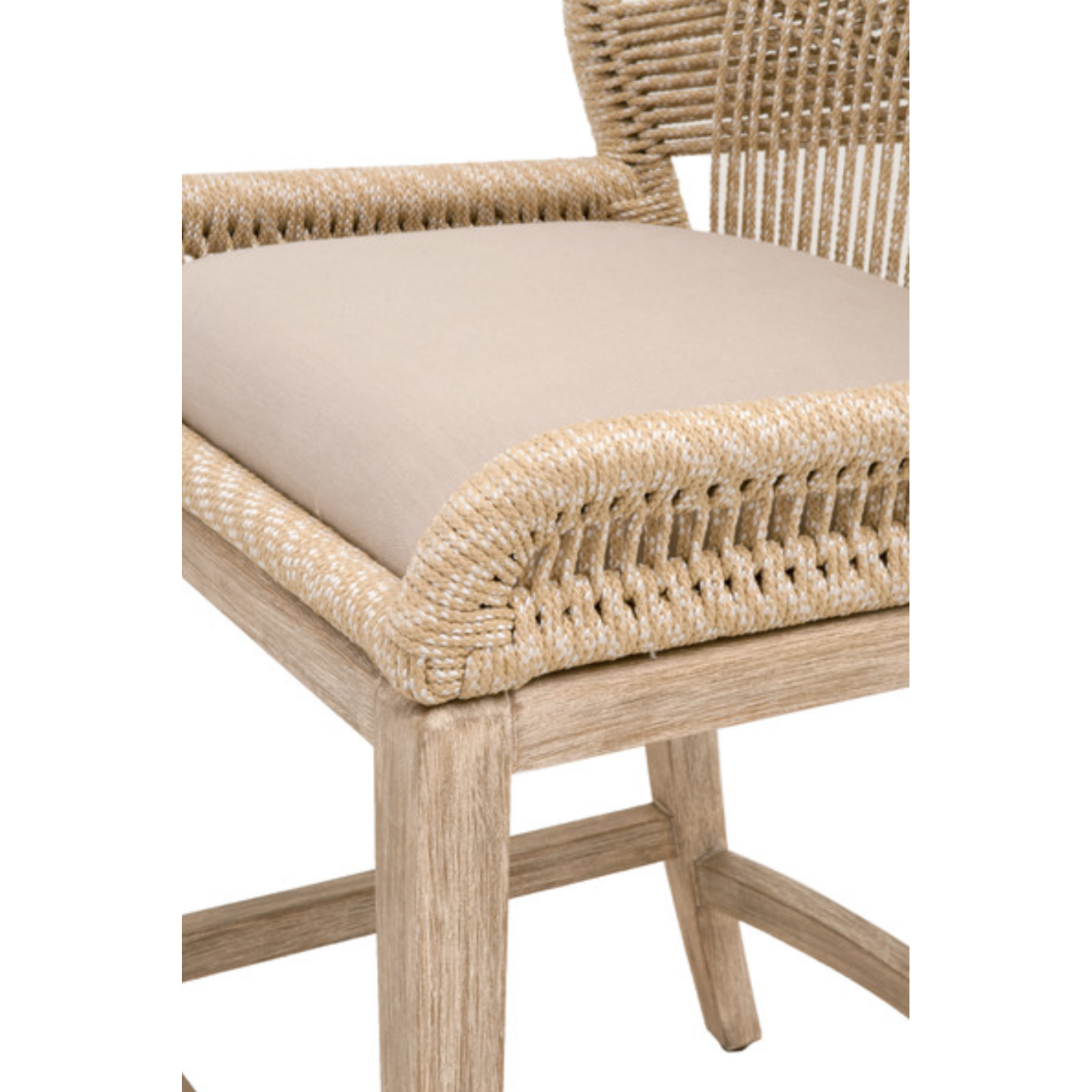 Outside The Box 26" Loom Counter Stool in Sand