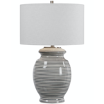 Outside The Box 28" Uttermost Marisa Striped Table Lamp