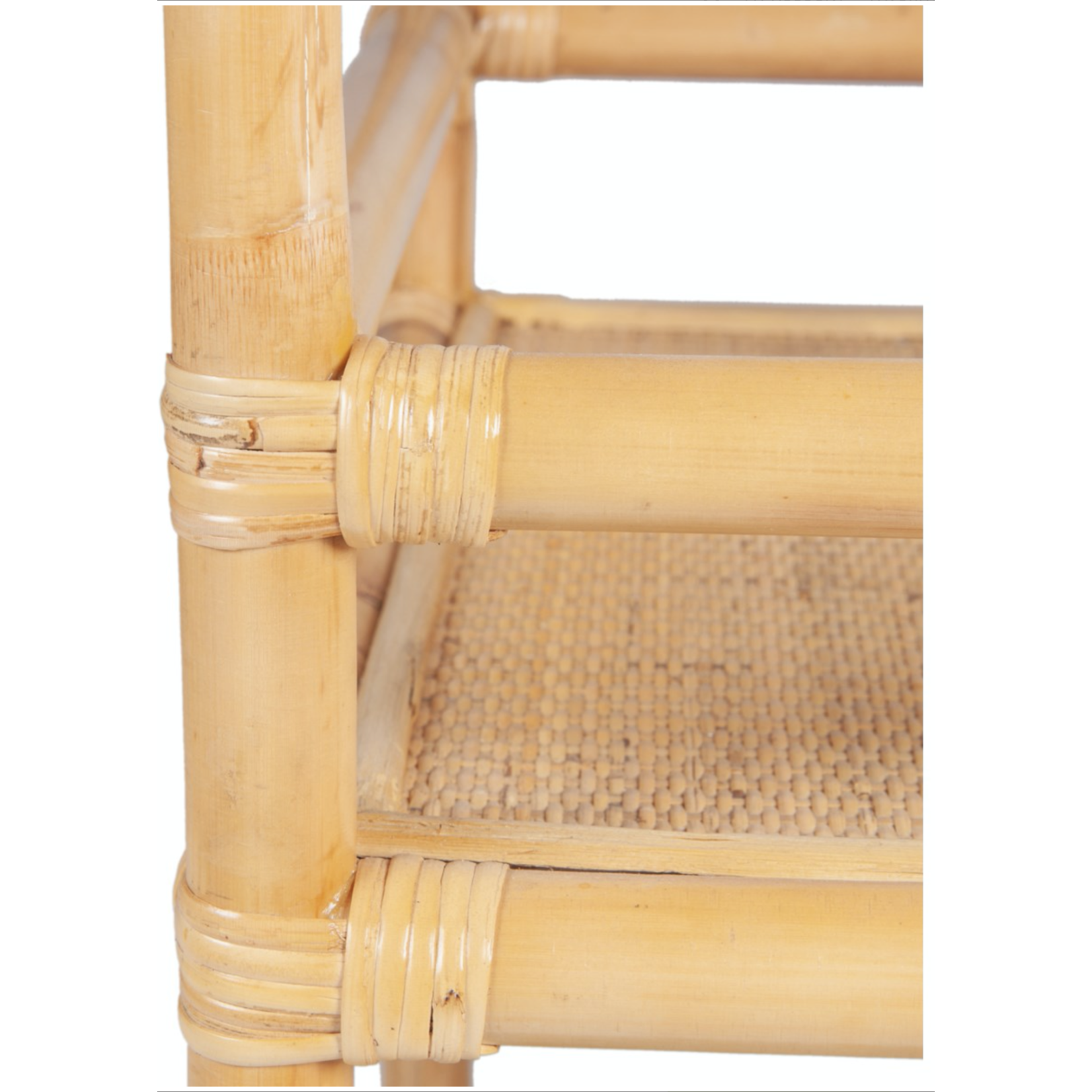 Outside The Box 30x20x37 Napali Rattan Rolling Barcart